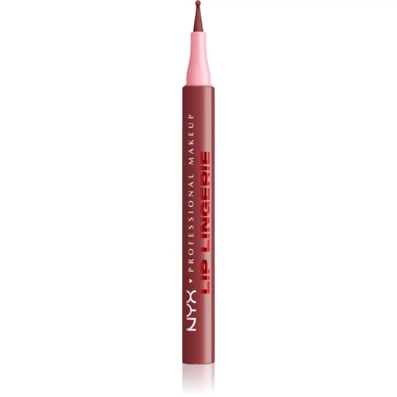 NYX Professional Makeup Lip Lingerie маркер за устни за дълготраен ефект цвят 10 Up All Night 1 мл.
