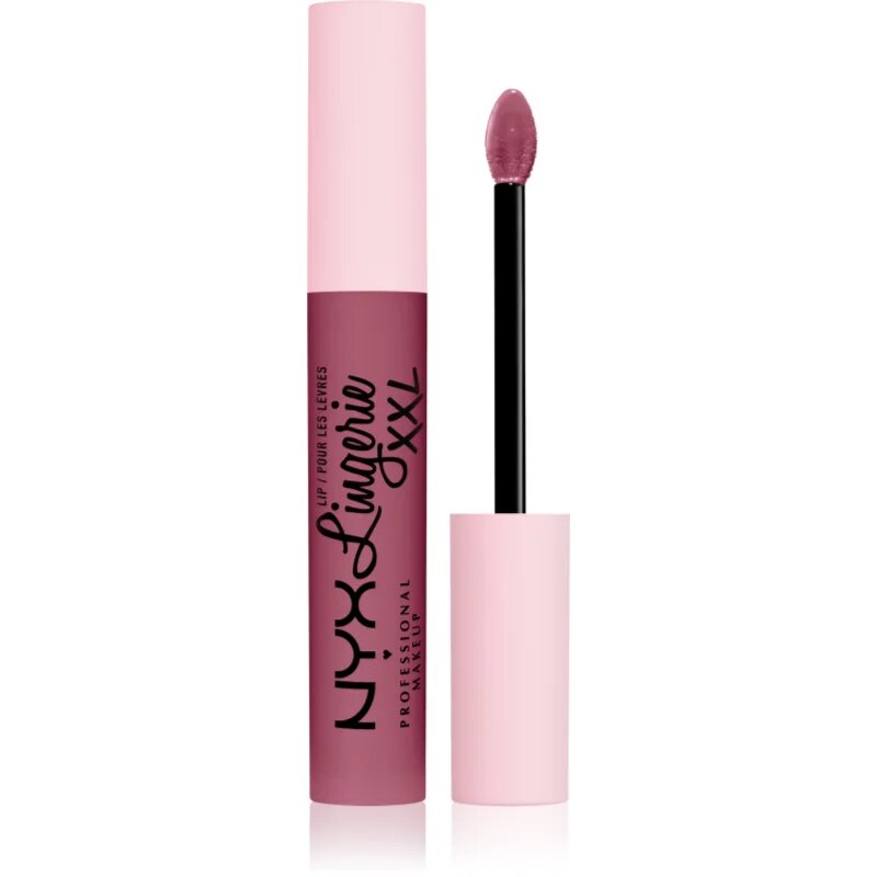 NYX Professional Makeup Lip Lingerie XXL течно червило с матиращ завършек цвят 16 - Unlaced 4 мл.