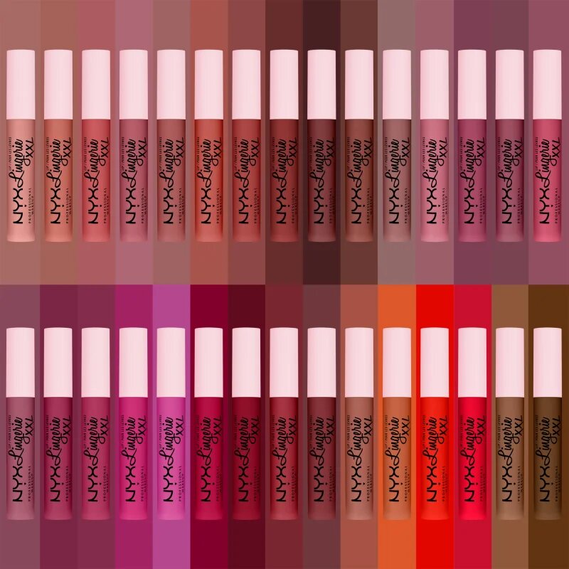 NYX Professional Makeup Lip Lingerie XXL течно червило с матиращ завършек цвят 29 - Hot Caramelo 4 мл.