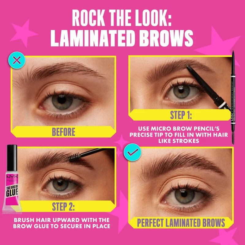 NYX Professional Makeup Micro Brow Pencil молив за вежди цвят 5.5 Cool Ash Brown 0.09 гр.