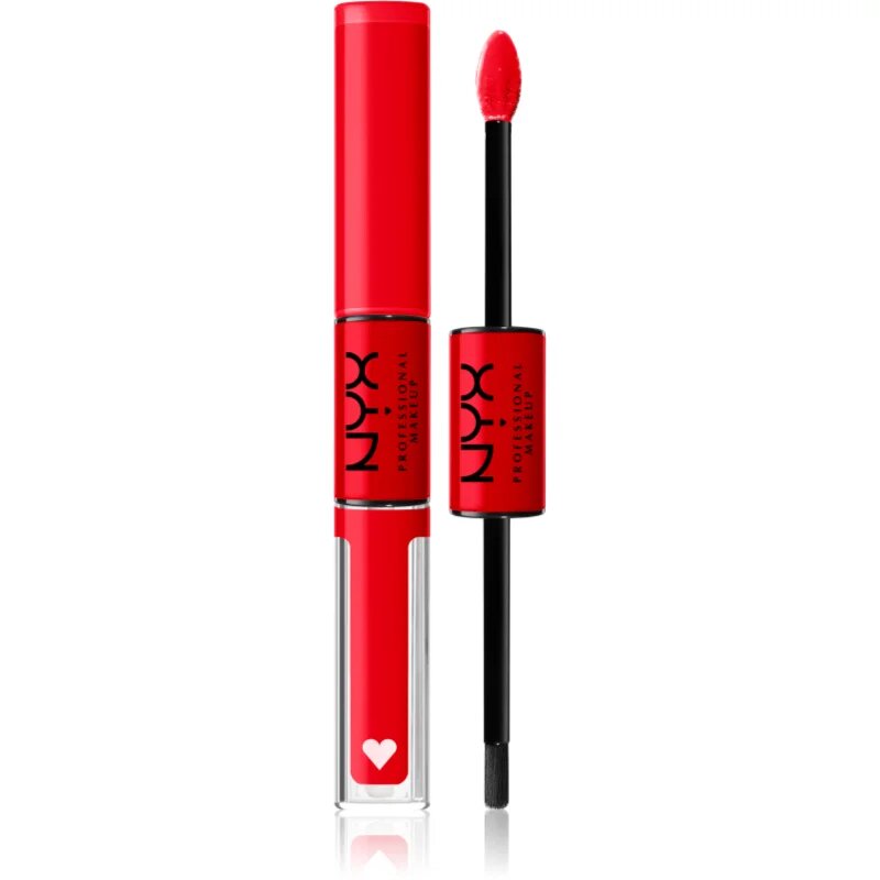 NYX Professional Makeup Shine Loud High Shine Lip Color течно червило със силен гланц цвят 17 - Rebel In Red 65 мл.