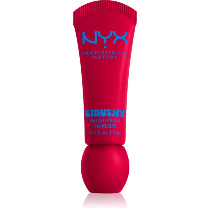 NYX Professional Makeup Smushy Matte Lip Balm балсам за устни с матиращ ефект цвят Sassy Stuff 8 мл.