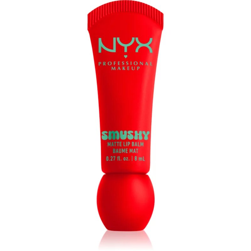 NYX Professional Makeup Smushy Matte Lip Balm балсам за устни с матиращ ефект цвят Soft Sorbet 8 мл.