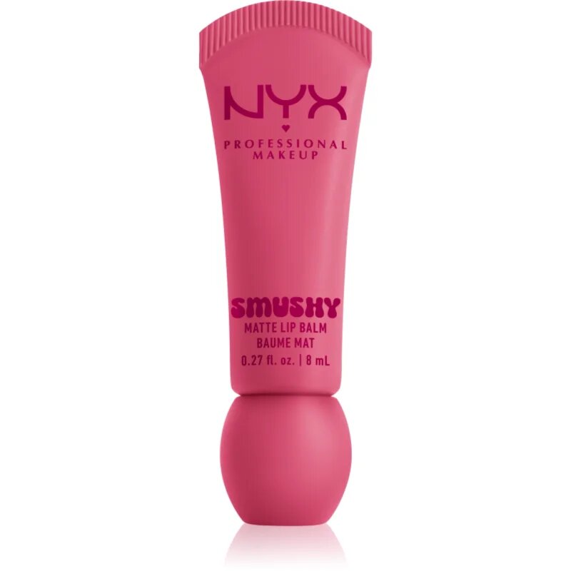 NYX Professional Makeup Smushy Matte Lip Balm балсам за устни с матиращ ефект цвят Swipe Sesh 8 мл.