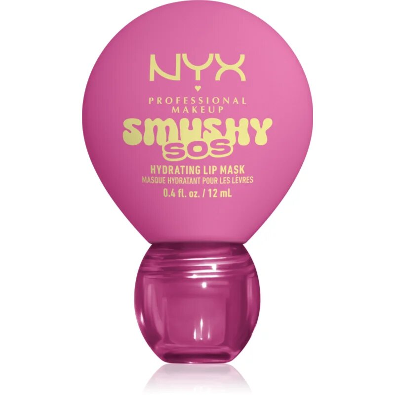 NYX Professional Makeup Smushy SOS хидратираща маска за устни цвят 05 Lavender Soother 12 мл.