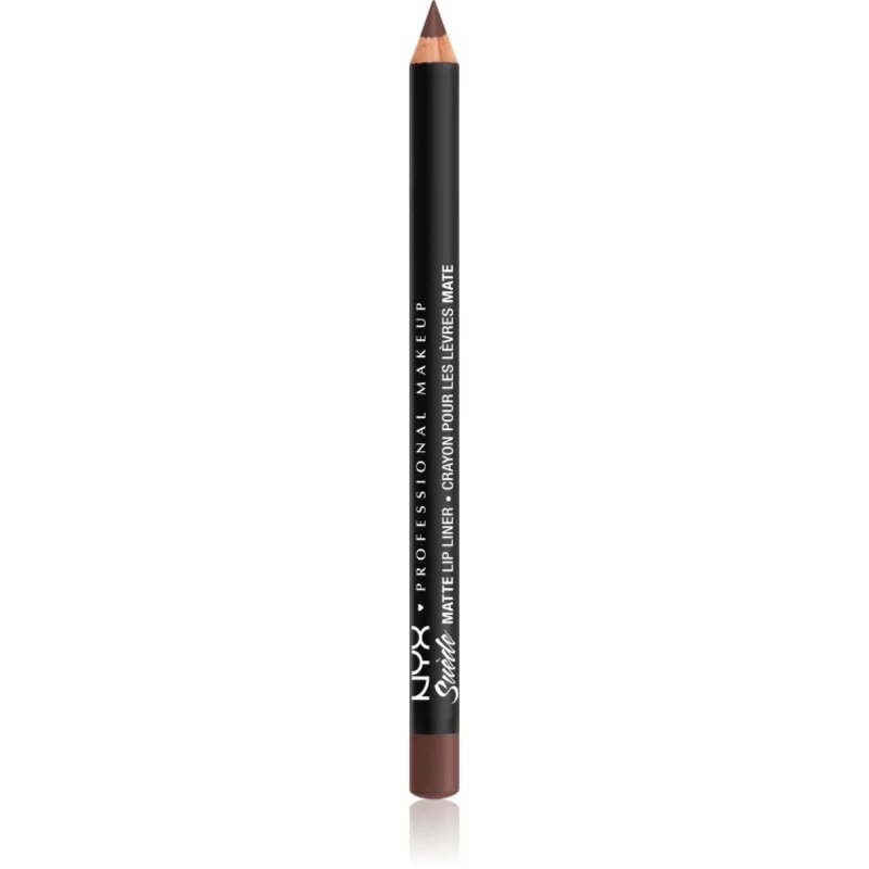 NYX Professional Makeup Suede Matte Lip Liner матиран молив за устни цвят 37 Los Angeles 2.0 1 гр.