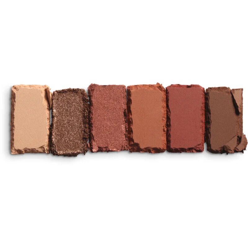 NYX Professional Makeup Ultimate Edit Petite Shadow палитра сенки за очи цвят 01 Warm Neutrals 6x1.2 гр.
