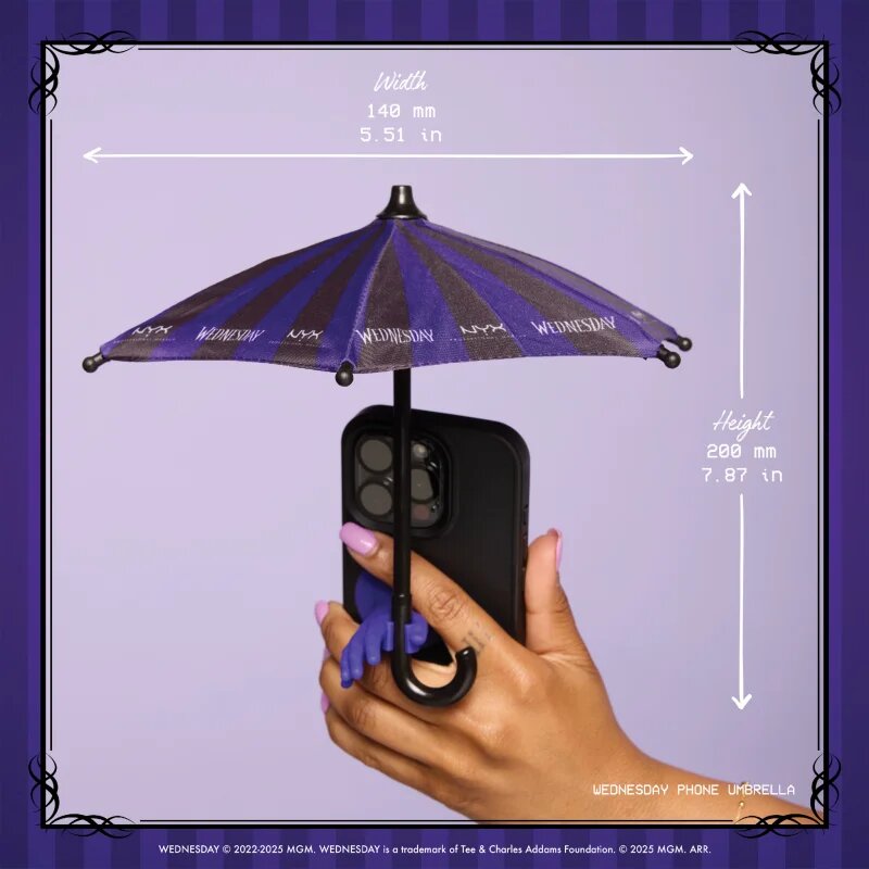 NYX Professional Makeup Wednesday Umbrella държач за телефон 1 бр.
