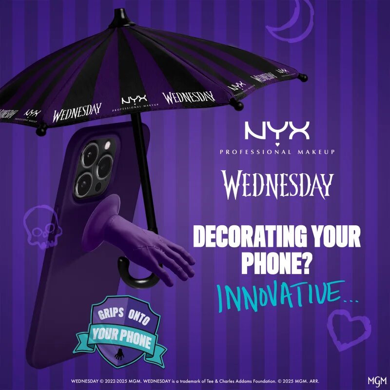 NYX Professional Makeup Wednesday Umbrella държач за телефон 1 бр.