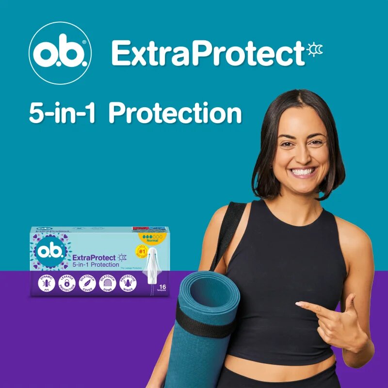 o.b. Extra Protect Normal тампони 16 бр.