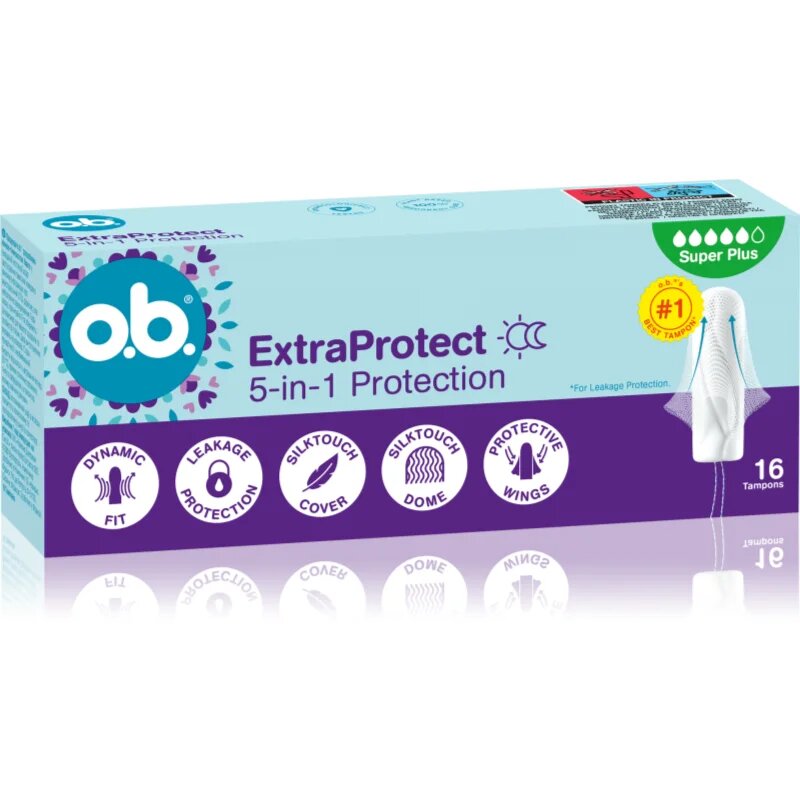 o.b. Extra Protect Super+ тампони 16 бр.