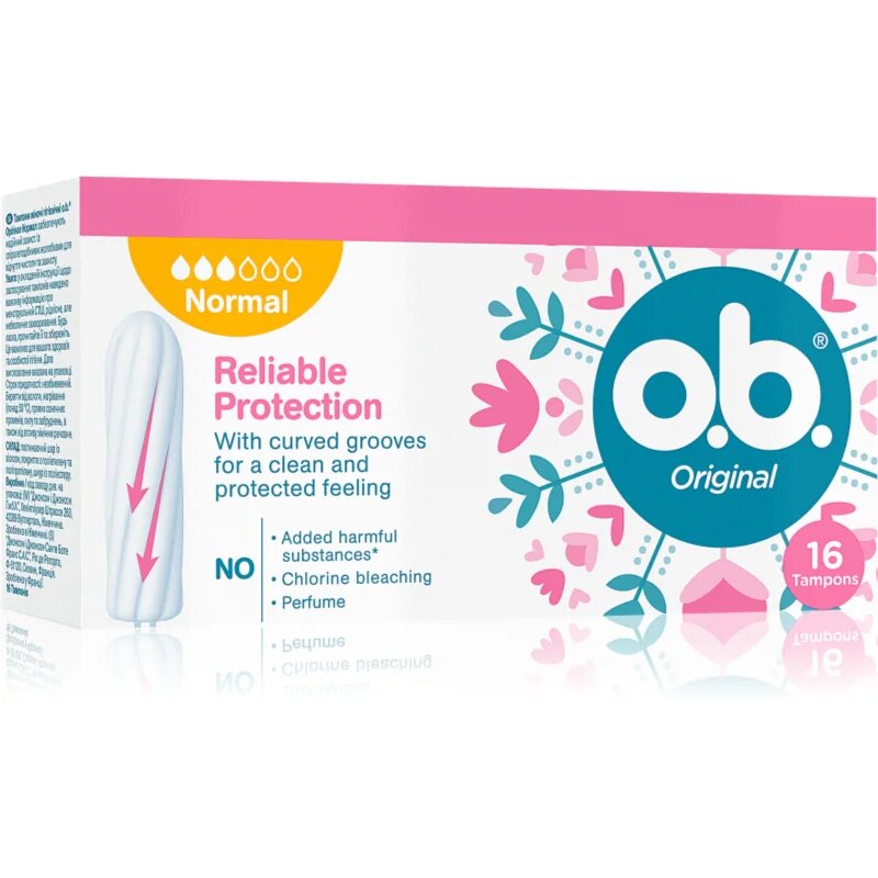 o.b. Normal тампони 16 бр.