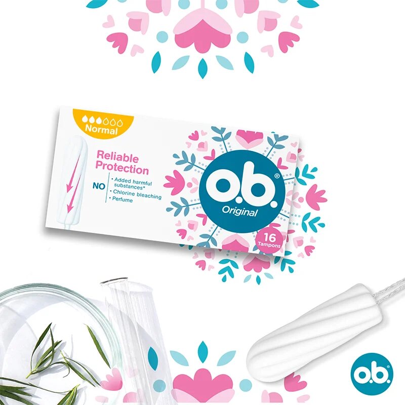 o.b. Normal тампони 16 бр.