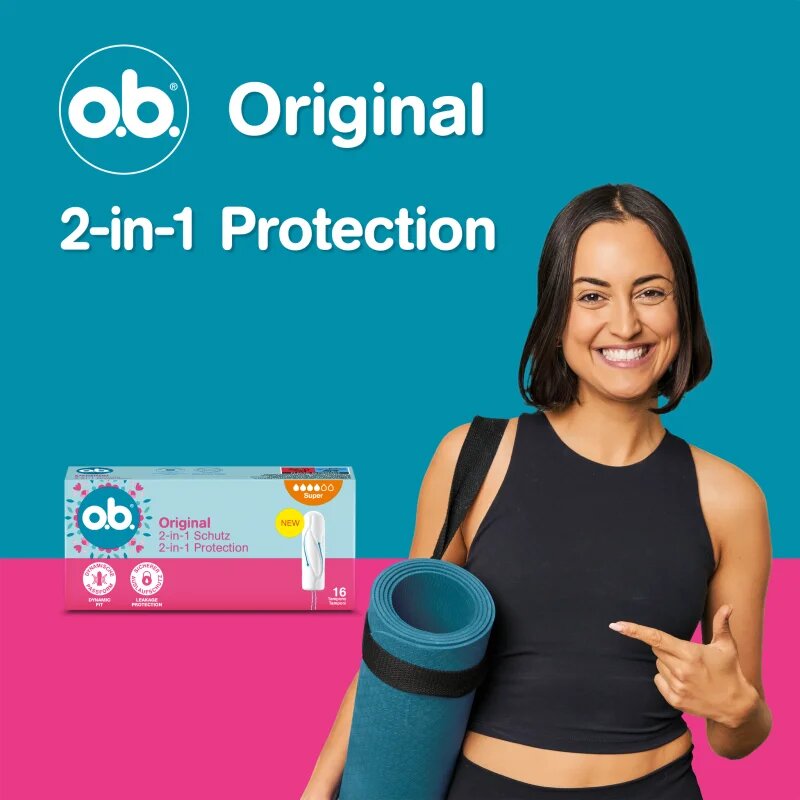 o.b. Original Super тампони за силна менструация 16 бр.