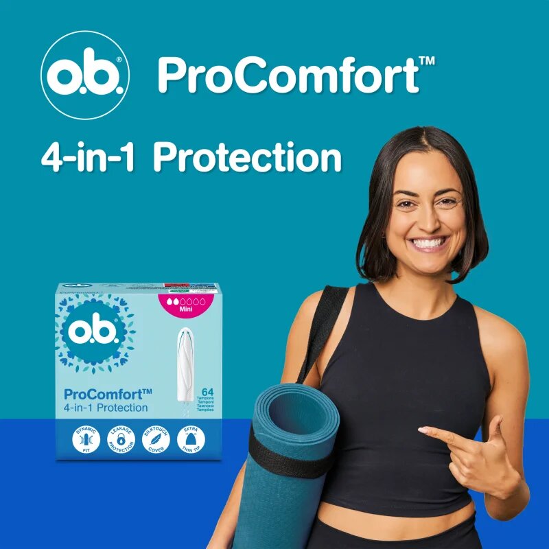 o.b. Pro Comfort Mini тампони 64 бр.