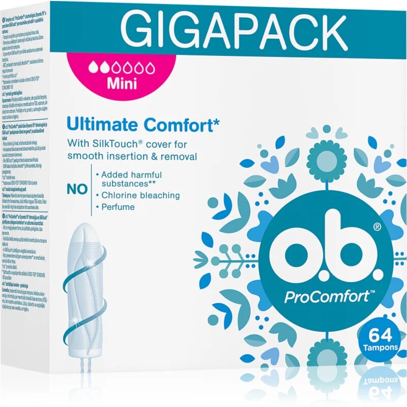 o.b. Pro Comfort Mini тампони 64 бр.