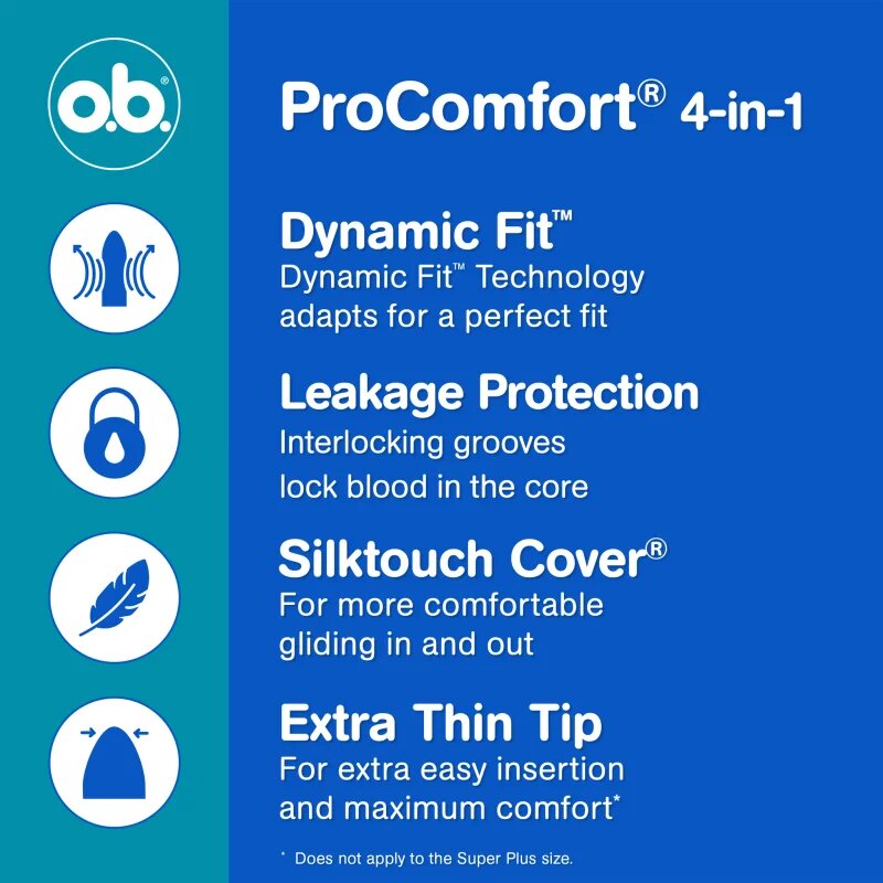 o.b. Pro Comfort Super тампони 54 бр.