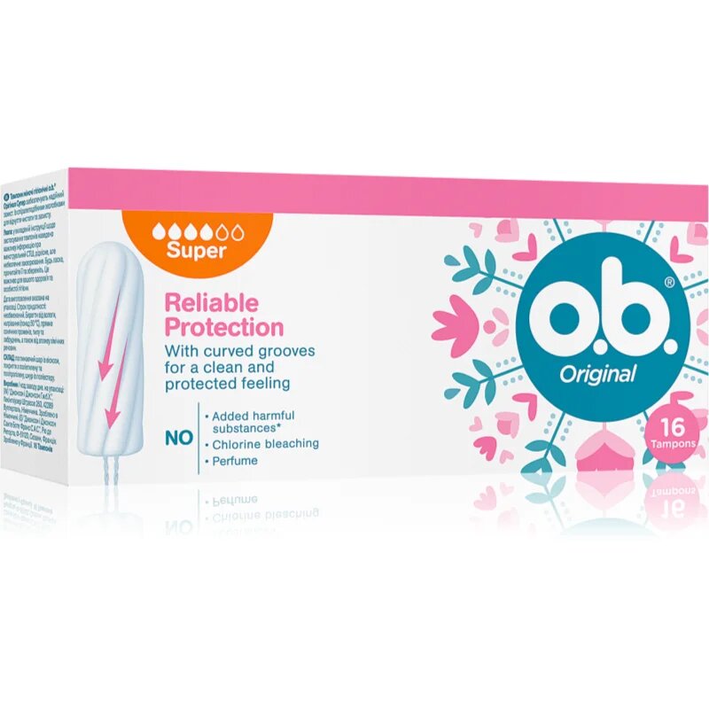 o.b. Super тампони 16 бр.