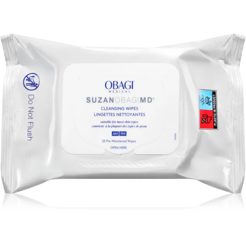 OBAGI SuzanMD мокри кърпички 25 бр.