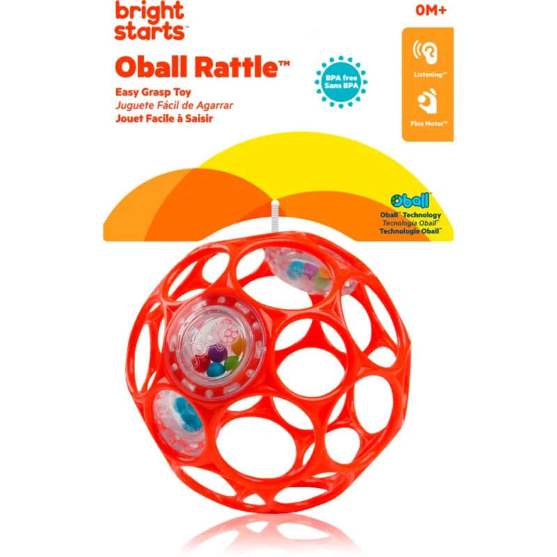 Oball Rattle дрънкалка за деца от раждането им 1 бр.