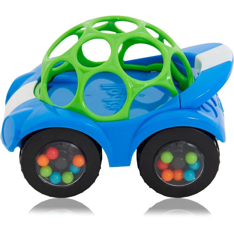 Oball Rattle & Roll кола за деца Blue 3m+ 1 бр.