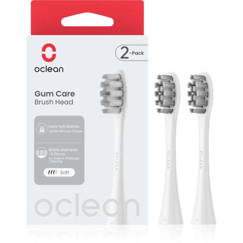 OClean Gum Care P1S12 W02 сменяеми глави за четка за зъби Extra Soft 2 бр.
