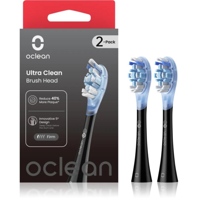 OClean Ultra Clean UC02 сменяеми глави Черен 2 бр.