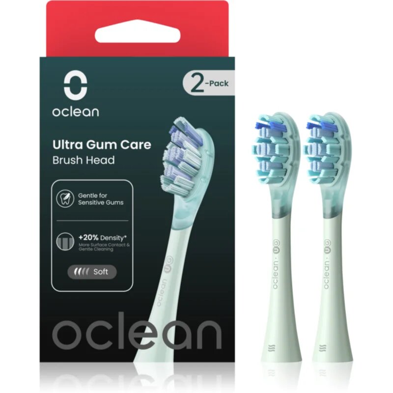 OClean Ultra Gum Care UG01 сменяеми глави Green 2 бр.