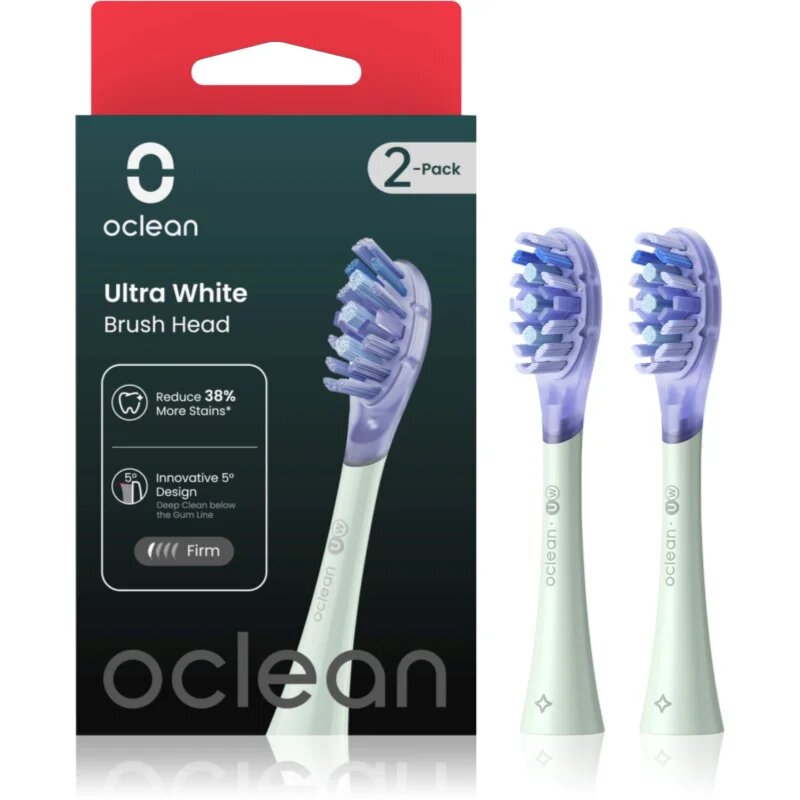 OClean Ultra White UW01 сменяеми глави Green 2 бр.