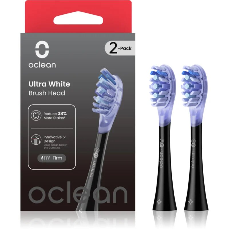 OClean Ultra White UW02 сменяеми глави Black 2 бр.