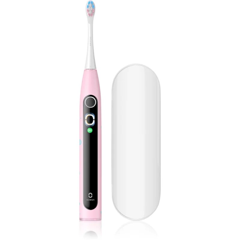 OClean X Kids Set четка за зъби за деца с калъфка за пътуване Pink 1 бр.