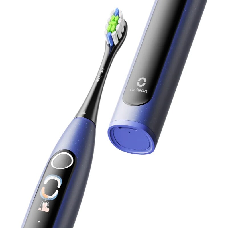 OClean X Lite Set четка за зъби с калъфка за пътуване Dark Blue 1 бр.