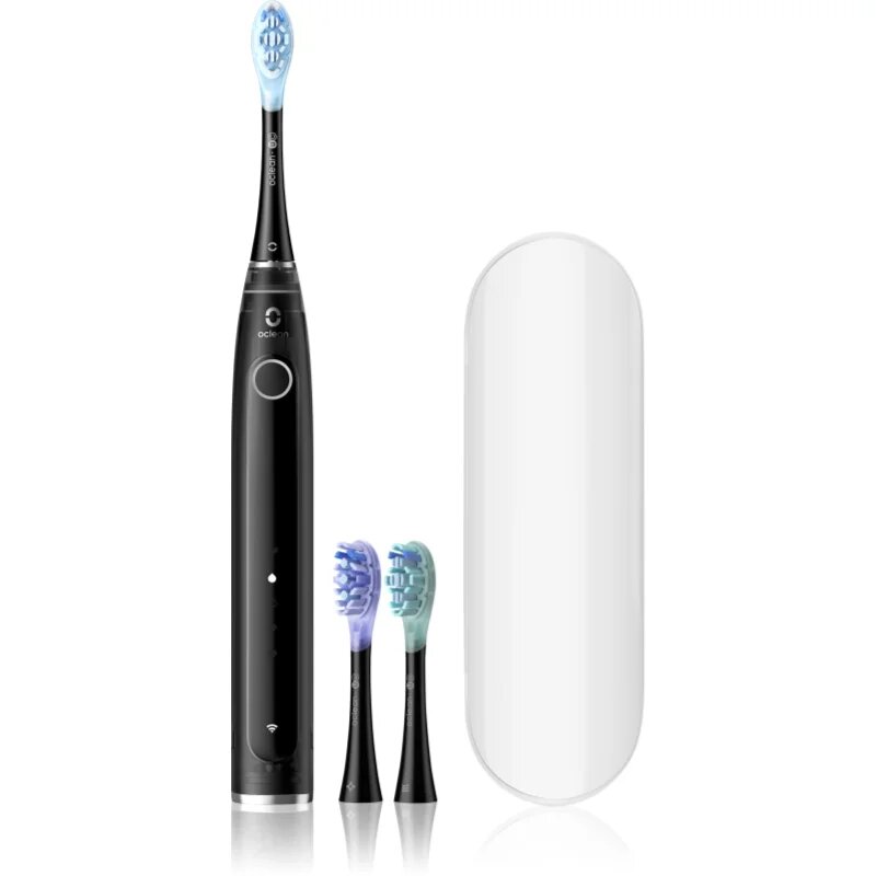 OClean X Pro 20 Set четка за зъби + 2 резервни глави с калъфка за пътуване Black