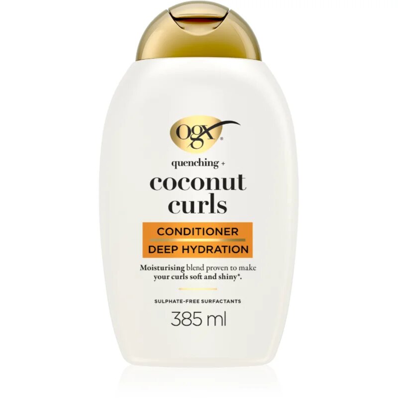 OGX Coconut Curls балсам за чуплива и къдрава коса 385 мл.