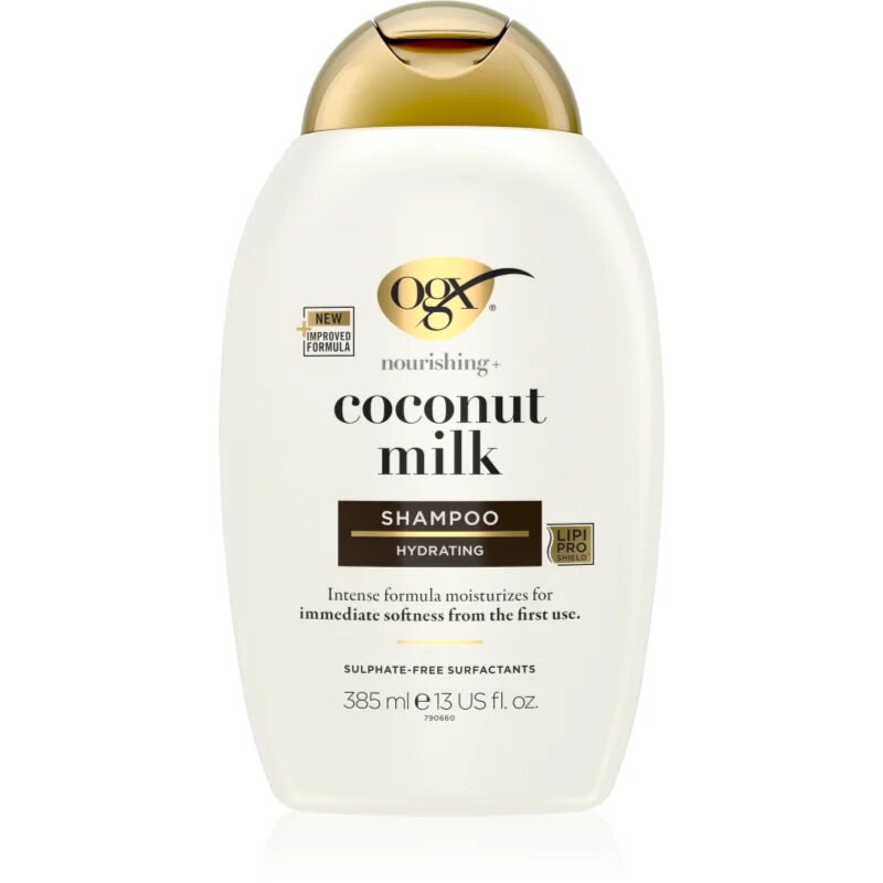 OGX Coconut Milk хидратиращ шампоан с кокосово масло 385 мл.