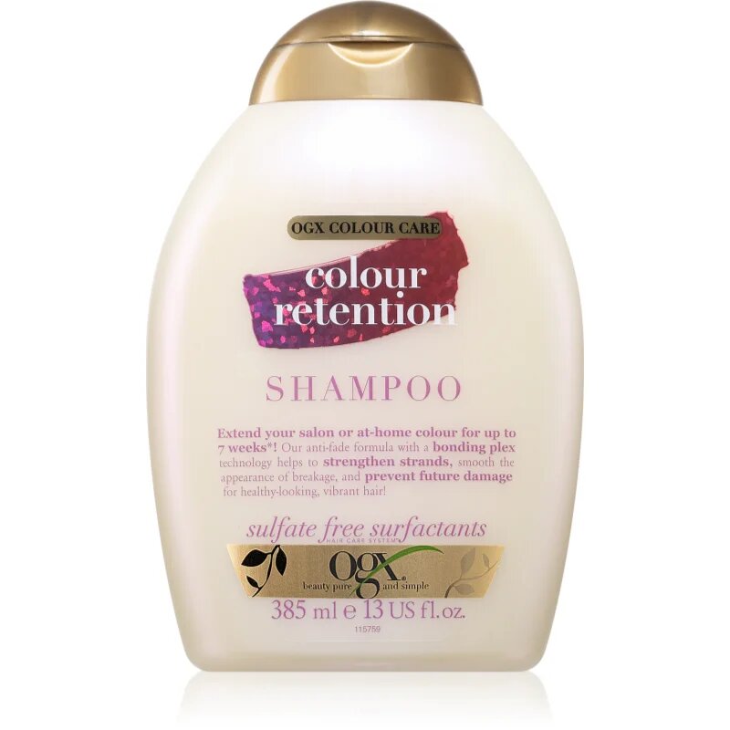 OGX Colour Care Shampoo шампоан за боядисана коса 385 мл.