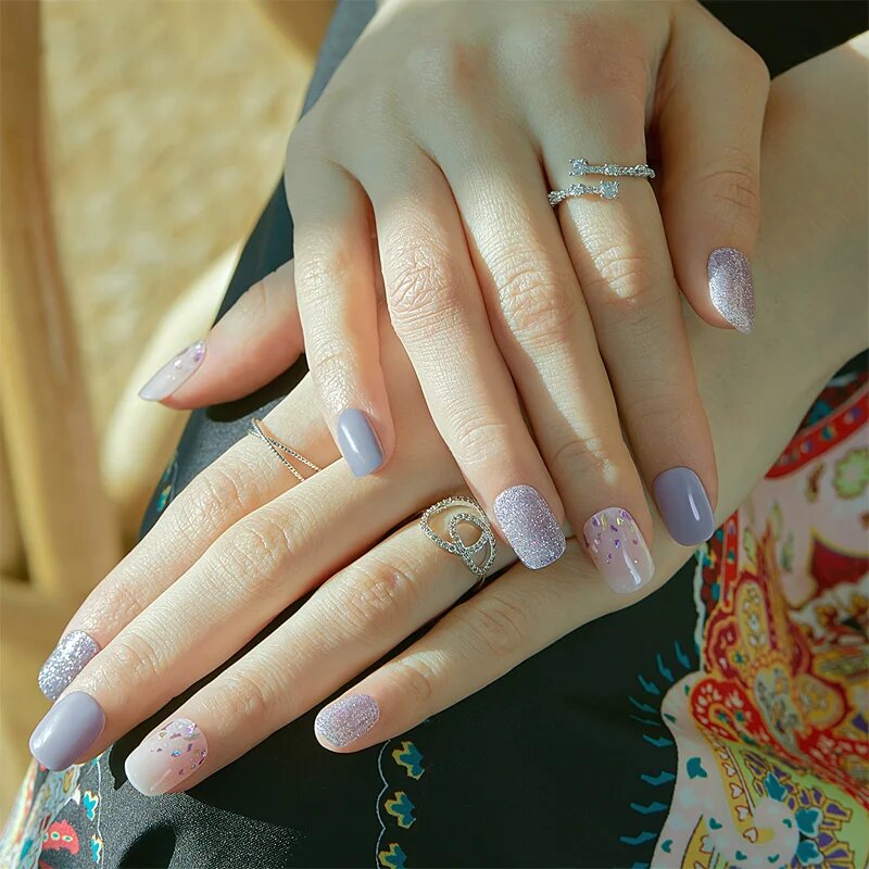 OHORA Gel Nail Sticker N Afterglow Стикери за нокти цвят ND-196 30 бр.