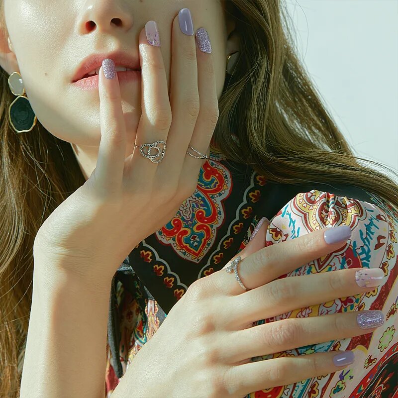 OHORA Gel Nail Sticker N Afterglow Стикери за нокти цвят ND-196 30 бр.
