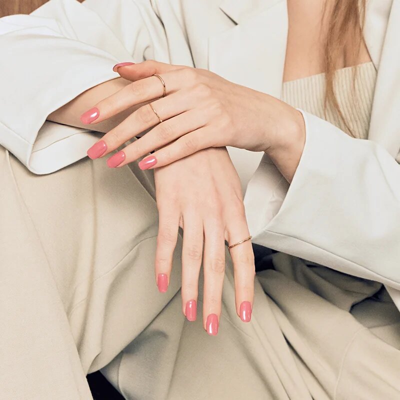 OHORA Gel Nail Sticker N Cream Glow Стикери за нокти цвят NB-091 1 бр.
