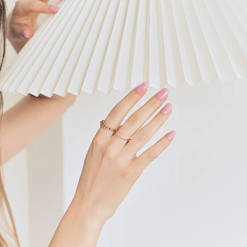 OHORA Gel Nail Sticker N Cream Pink Стикери за нокти цвят NB-090 1 бр.