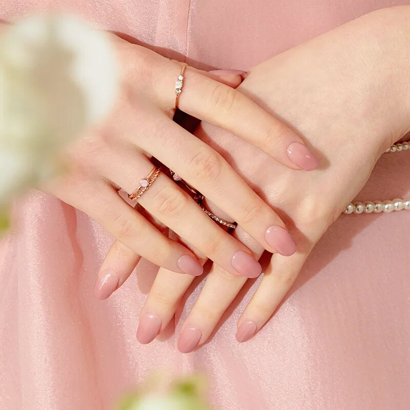OHORA Gel Nail Sticker N Milk Rose Стикери за нокти цвят ND-173 1 бр.