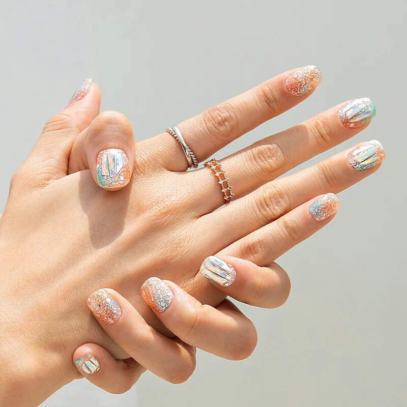 OHORA Gel Nail Sticker N Newtro no.1 Стикери за нокти цвят ND-097 1 бр.
