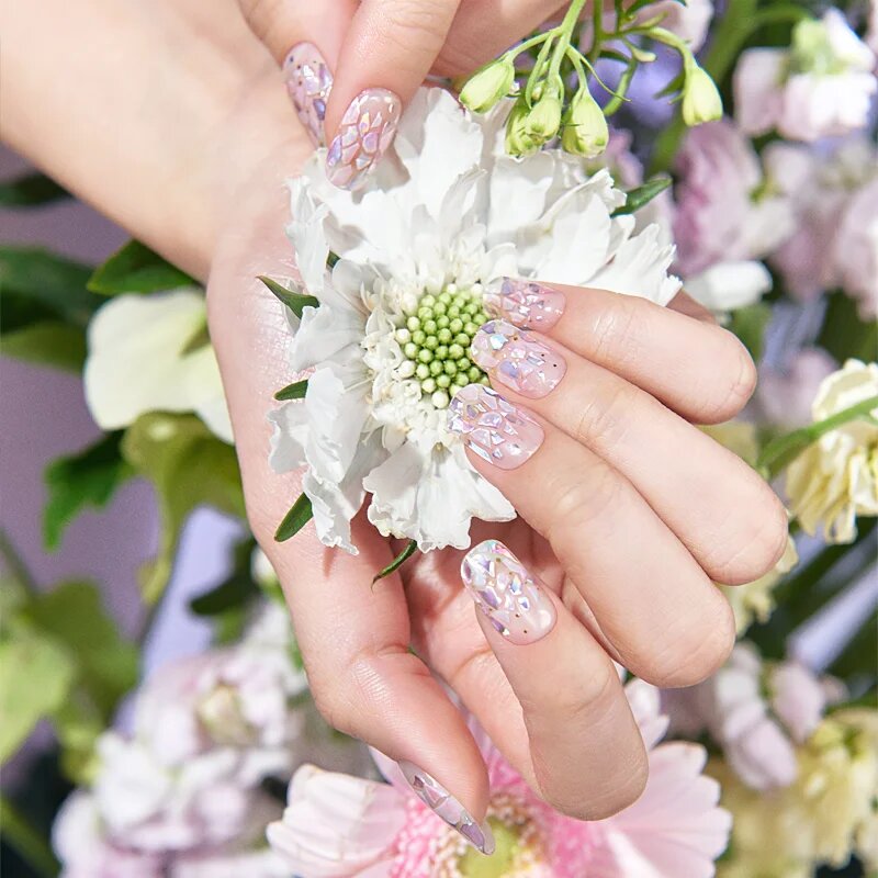 OHORA Gel Nail Sticker N Petal Rain Стикери за нокти цвят ND-351 1 бр.