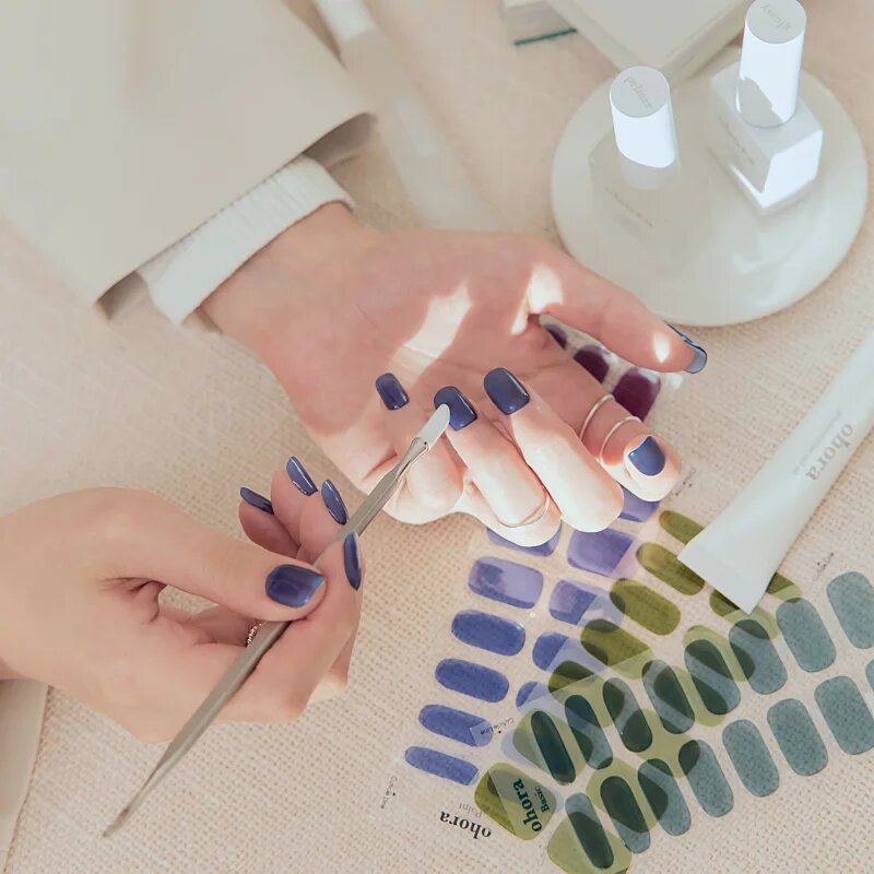 OHORA Gel Nail Sticker N Tint Bluesy Стикери за нокти цвят NB-083 1 бр.