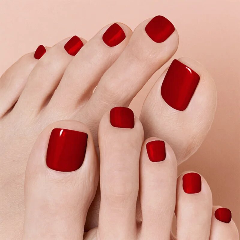OHORA Gel Nail Sticker P Basic Pedicure Стикери за нокти за крака цвят PBS-004 30 бр.