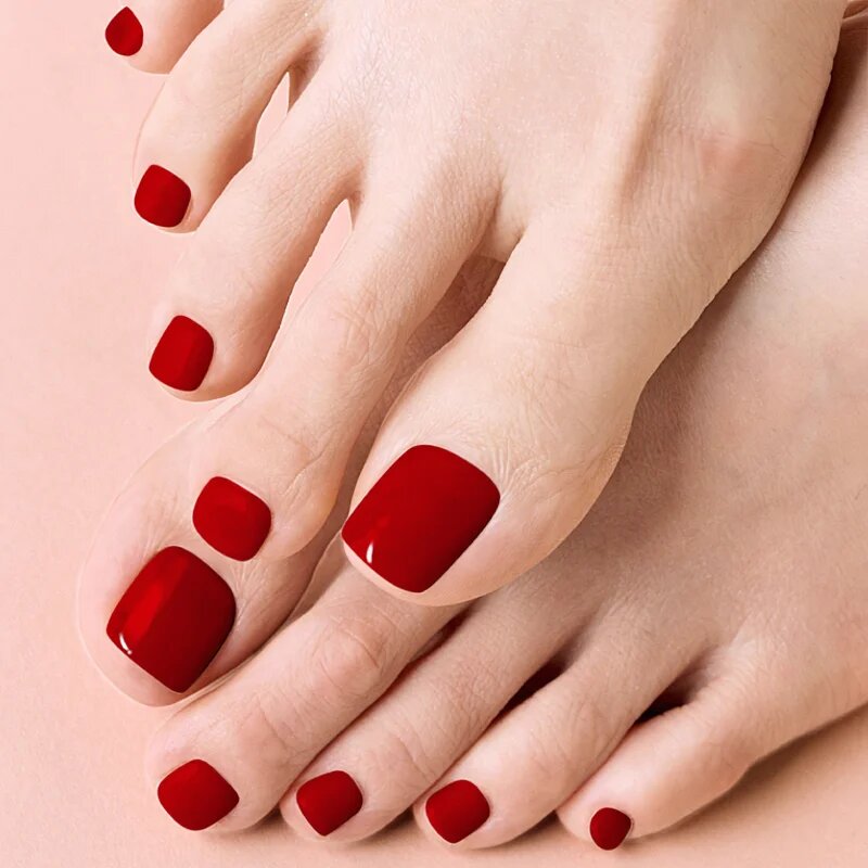 OHORA Gel Nail Sticker P Basic Pedicure Стикери за нокти за крака цвят PBS-004 30 бр.