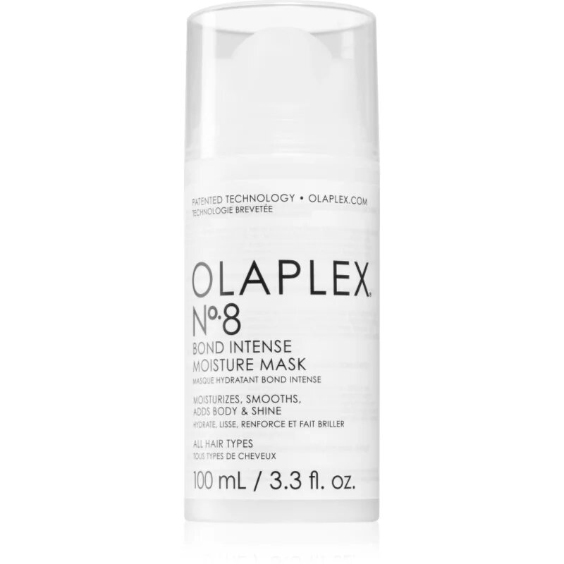 Olaplex N°8 Bond Intense Moisture Mask интензивна хидратираща маска за блясък и мекота на косата 100 мл.
