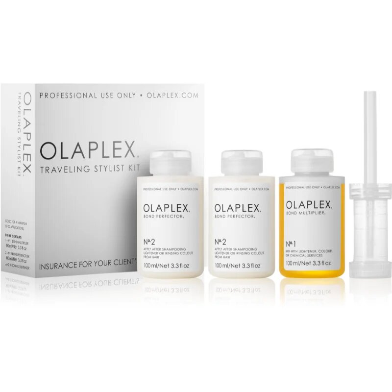 Olaplex Traveling Stylist Kit комплект за пътуване за обезцветена боядисана и химически третирана коса за жени