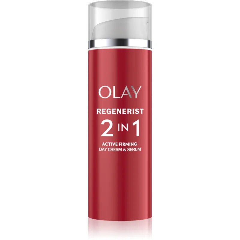 Olay Regenerist 2 in 1 Day Cream & Serum стягащ дневен крем и серум против бръчки 2в1 50 мл.