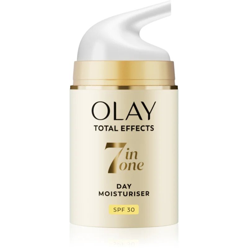 Olay Total Effects 7 in 1 Day Moisturiser хидратиращ дневен крем против стареене на кожата SPF 30 50 мл.